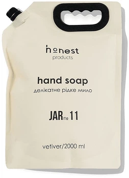 Делікатне рідке мило - Honest Products JAR №11 Hand Soap (змінний блок) 2000ml (1176224-1568701-2)