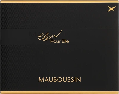 Набір (edp/100ml + b/lot/100ml + sh/gel/100ml + pouch) - Mauboussin Elixir Pour Elle (1145218-144873)