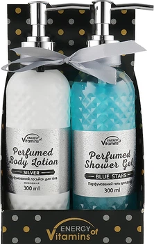 Подарунковий набір - Energy of Vitamins Perfumed MY Blue Stars (sh/gel/300ml + b/lot/300ml)