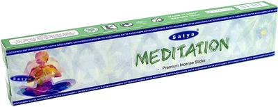 Благовония премиум "Медитация" - Satya Meditation Premium Incense Sticks 15g (1334504-6359485)