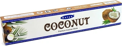 Благовония премиум "Кокос" - Satya Coconut Premium Incense Sticks 15g (1334505-6331816)