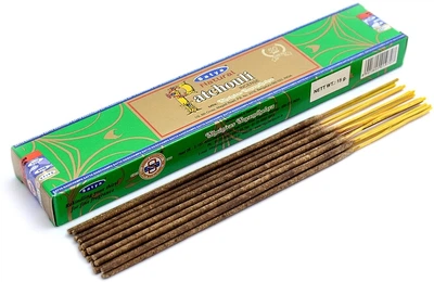 Благовония "Натуральные пачули" - Satya Natural Patchouli Incense Sticks 15g (1334252-6894542)