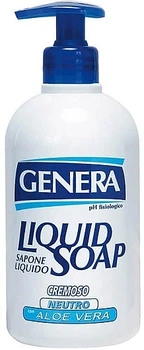 Нейтральное жидкое мыло с алоэ вера - Genera Liquid Soap 500ml (1305457-9196204)