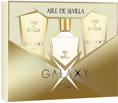 Набор (edt/150ml + b/cr/100ml + sh/gel/100ml) - Instituto Espanol Aire de Sevilla Galaxy Girl (1308035-7946731)