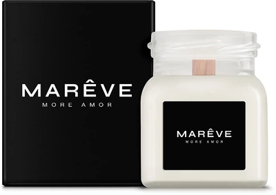Ароматична веганська свічка "More Amor" - MAREVE 90ml (1329819-37384571)