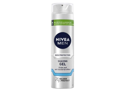 Гель для гоління NIVEA Срібний захист 200 мл (4005808539987)
