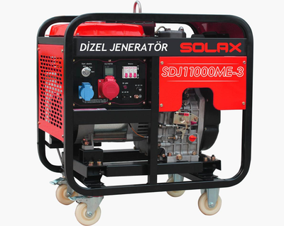 Дизельный генератор SOLAX SDJ11000ME3 (10 кВА/ 8 кВт)
