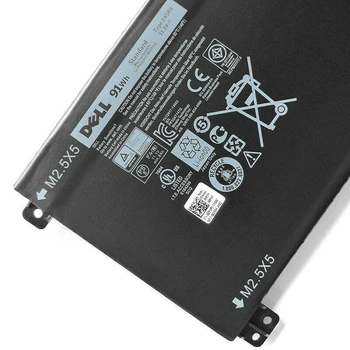 Батарея для ноутбука Dell&nbsp;XPS 15 9530 Precision&nbsp;M3800 - (245RR / +11.1V 91Wh)