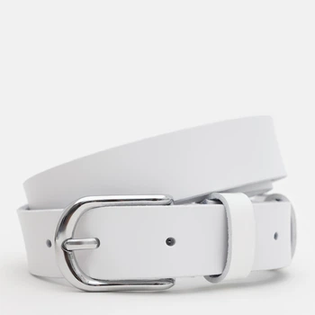 Ремень женский из натуральной кожи Laras 100v10genw76-white 100 см Белый (6501033670)