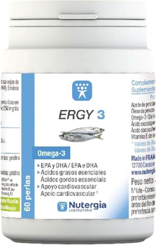 Suplement diety Nutergia Ergy 3 60 kapsułek (8436031731088)