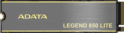 Dysk SSD ADATA LEGEND 850 Lite 500GB M.2 2280 PCIe Gen4x4 3D NAND Grey (ALEG-850L-500GCS)