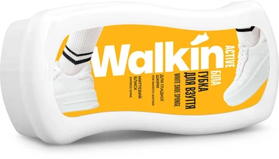 Губка-хвиля Walkin Біла для взуття з гладкої шкіри