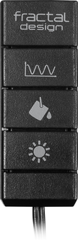 Контролер освітлення Fractal Design Adjust R1 RGB Fan Controller Black (FD-ACC-ADJ-R1-BK)
