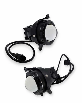 Протитуманні лінзовані фари 70W LED ВАЗ 2170, 2171, 2172, CHEVROLET Niva, Priora, Газель Лінза 3,5 дюйми (05176)