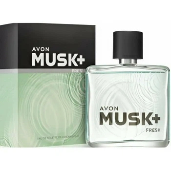 Чоловіча туалетна вода Avon Musk Fresh + 75 мл для Нього