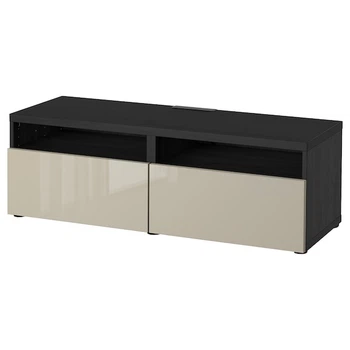 Тумба під телевізор з ящиками IKEA BESTA 120x42x39 см (293.992.78)