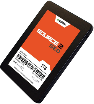 Dysk SSD Mushkin Source 2 SED 2TB 2.5″ SATA III 3D NAND TLC Black (846651029584)