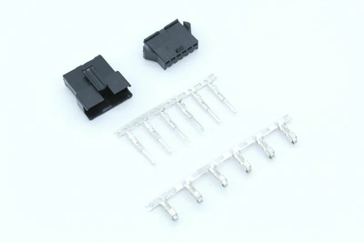 Роз'єм JST SM 2.54мм - 6 pin sm-6a комплект