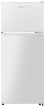 Gorenje Холодильник з верxн. мороз., 117x47,5x48,7, xолод.відд.-124л, мороз.відд.-28л, 2дв., A+, ST, білий