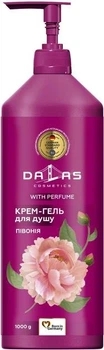 Крем-гель для душу Dalas Півонія 1 л (4262396142030)