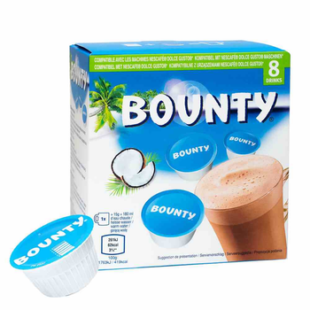 Гарячий шоколад у капсулах Nescafe Dolce Gusto Bounty 8 шт