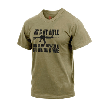 Футболка Rothco This Is My Rifle T-Shirt Койот S