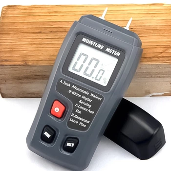 Измеритель влажности древесины игольчатый Bside EMT-01, ручной влагомер