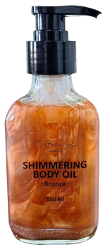 Мерцающее масло для тела Top Beauty Shimmering Body Oil Bronze, 100 мл