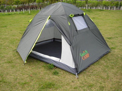 Чотиримісний двошаровий намет GreenCamp GC1668/N4