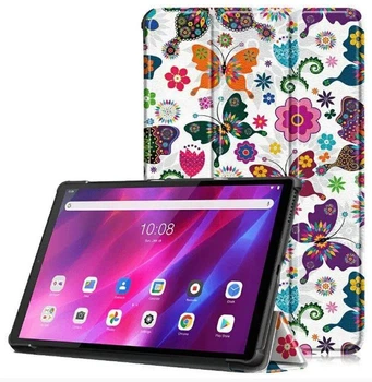 Чохол Smart Case на Lenovo Tab K10 TB-X6C6 (10.3") / чохол для планшета з функцією підставки / (метелики)