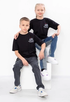 Футболка дитяча "Family look" Носи своє 116 Чорний (p-13441-149907)