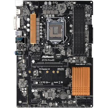 Материнская плата ASRock Z170 Pro4S (s1151/Z170/4xDDR4) БУ