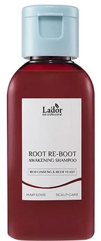Шампунь для роста волос La'dor Root Re-Boot Awakening Shampoo Red Ginseng&Beer Yeast с женьшенем 50 мл (8808033025012)