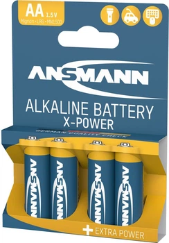 Батарейки Ansmann Alkaline X-Power AA 1.5 V 4 шт (5015663)
