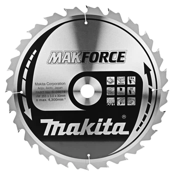 Пиляльний диск MAKForce Makita B-08274 (355x30 мм, 24 зубів) по дереву (6557)