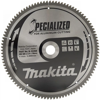 Пильный диск Specialized Makita B-33358 (305x30 мм, 100 зубьев) для алюминия (30783)