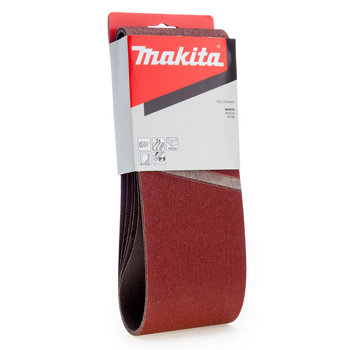 Набір шліфувальної стрічки Makita P-36902 (100х610 мм, К80, 5 шт) шліфстрічка (7122)