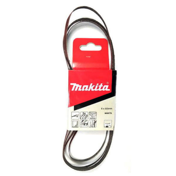 Набір шліфувальної стрічки Makita P-43234 (6х533 мм, К150, 5 шт) шліфстрічка (7139)
