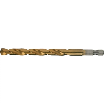 Сверло HSS-TiN Makita D-15855 (13x151 мм, 1/4") по металлу (7746)