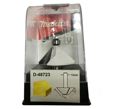 Кромочная фреза Makita D-48723 (50.8х27х70.9 мм) для снятия фасок с подшипником (7827)