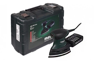 Многофункциональная шлифмашина Metabo FMS 200 Intec, 200 Вт, с кассетой-пылесборником (Кейс) 600065500 (5700)