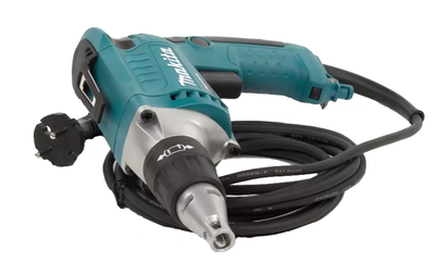 Сетевой шуруповерт для гипсокартона Makita FS4000 (570Вт, 16Нм, 1/4") с удобными держателями для бит (4618)