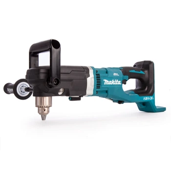 Аккумуляторная угловая дрель Makita DDA460ZK LXT (18В+18В, 13мм) электрическая ручная (4144)