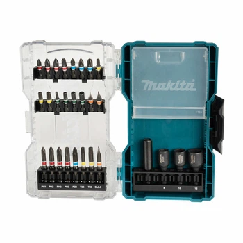 Набір ударних біт насадок Makita E-07048 (25 мм, 50 мм, 28 шт) біти + утримувач (30972)