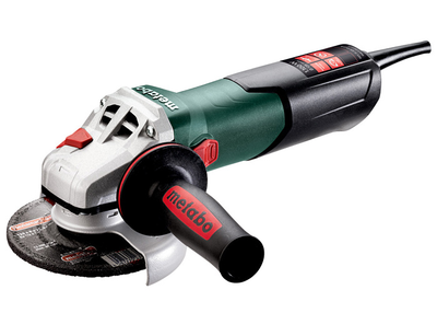 Угловая шлифмашина Metabo WEV 11-125 Quick, 1100 Вт, болгарка с плавной регулировкой оборотов (картонная Коробка) 603625000 (5560)