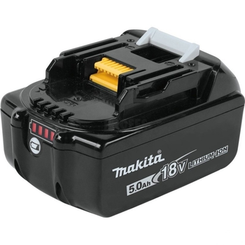 Аккумулятор Li-ion BL1850B Makita 632F15-1 LXT (18В, 5.0 Ач) с показателем уровня заряда (4632)