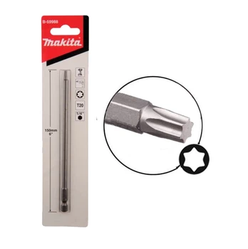Торсионная Бита T20 Makita B-59988 (150 мм) удлиненная (4987)
