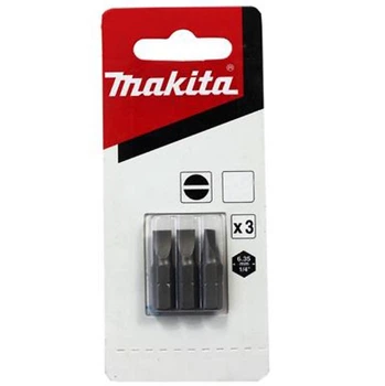 Комплект бит-насадок SL Makita B-23519 (0.5x4.0 мм, 3 шт) шлицевые (4960)