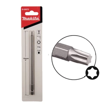 Торсионная Бита T15 Makita B-59972 (150 мм) удлиненная (4985)