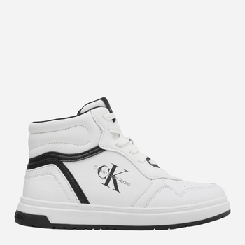 Підліткові кросівки для хлопчика Calvin Klein Jeans SNEAKER V3X9-80730-1355100 36 Білі (8052578356685)